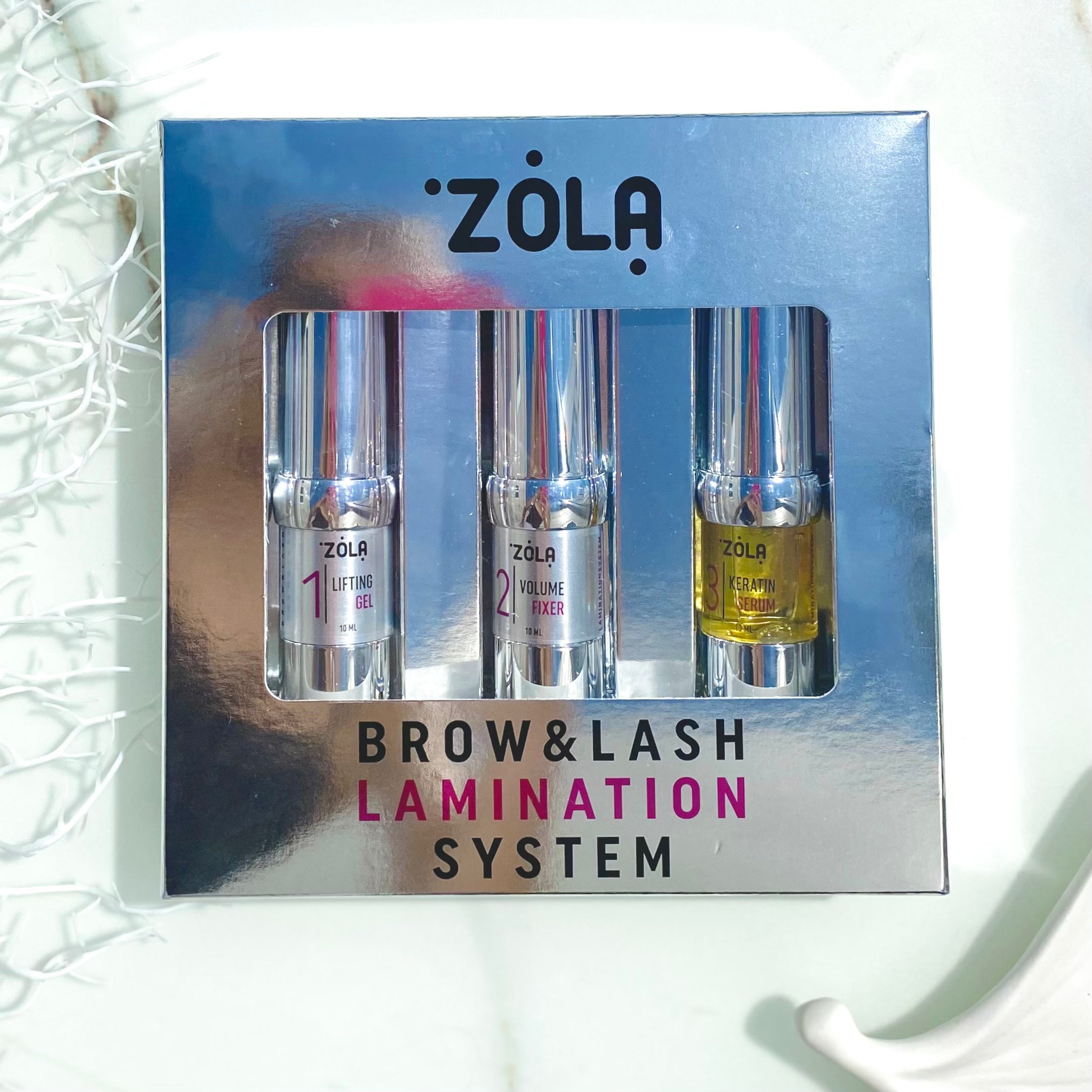 Laminazione Bottiglietta Ciglia e Sopracciglia ZOLA