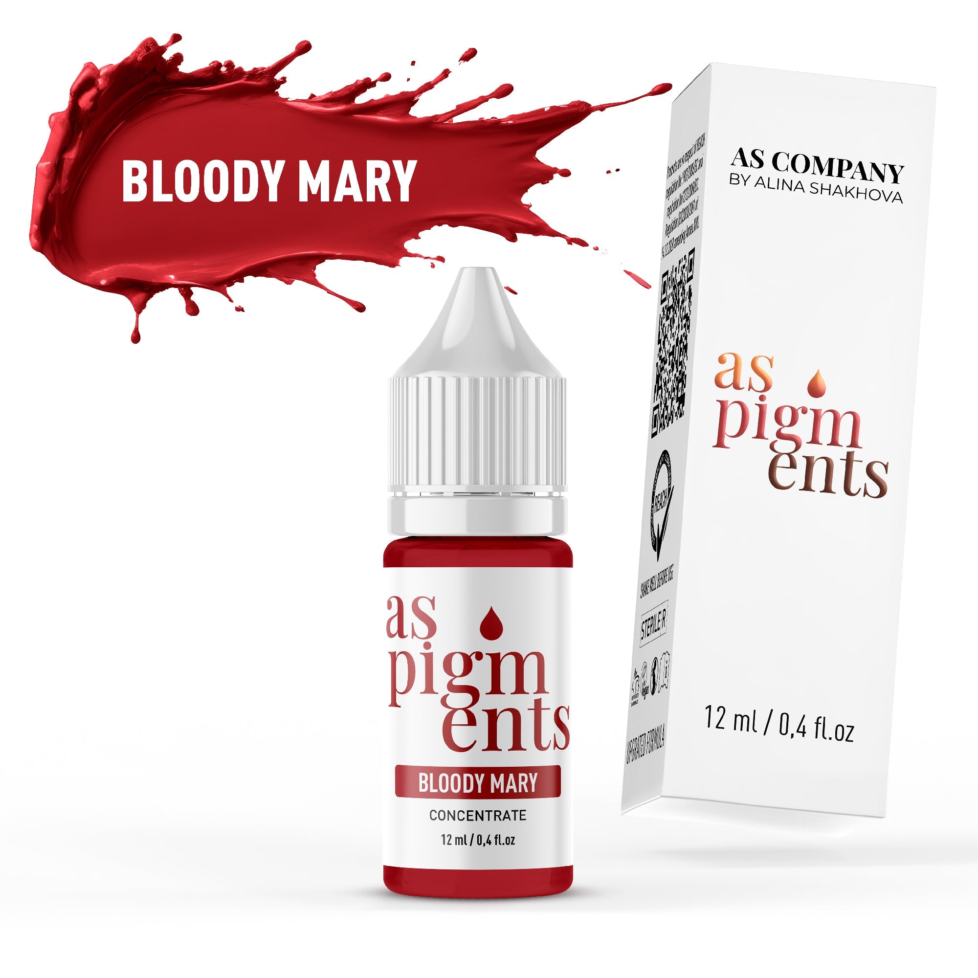 AS Pigments - Concentrate BLOODY MARY Lip Pigment - mrpmu