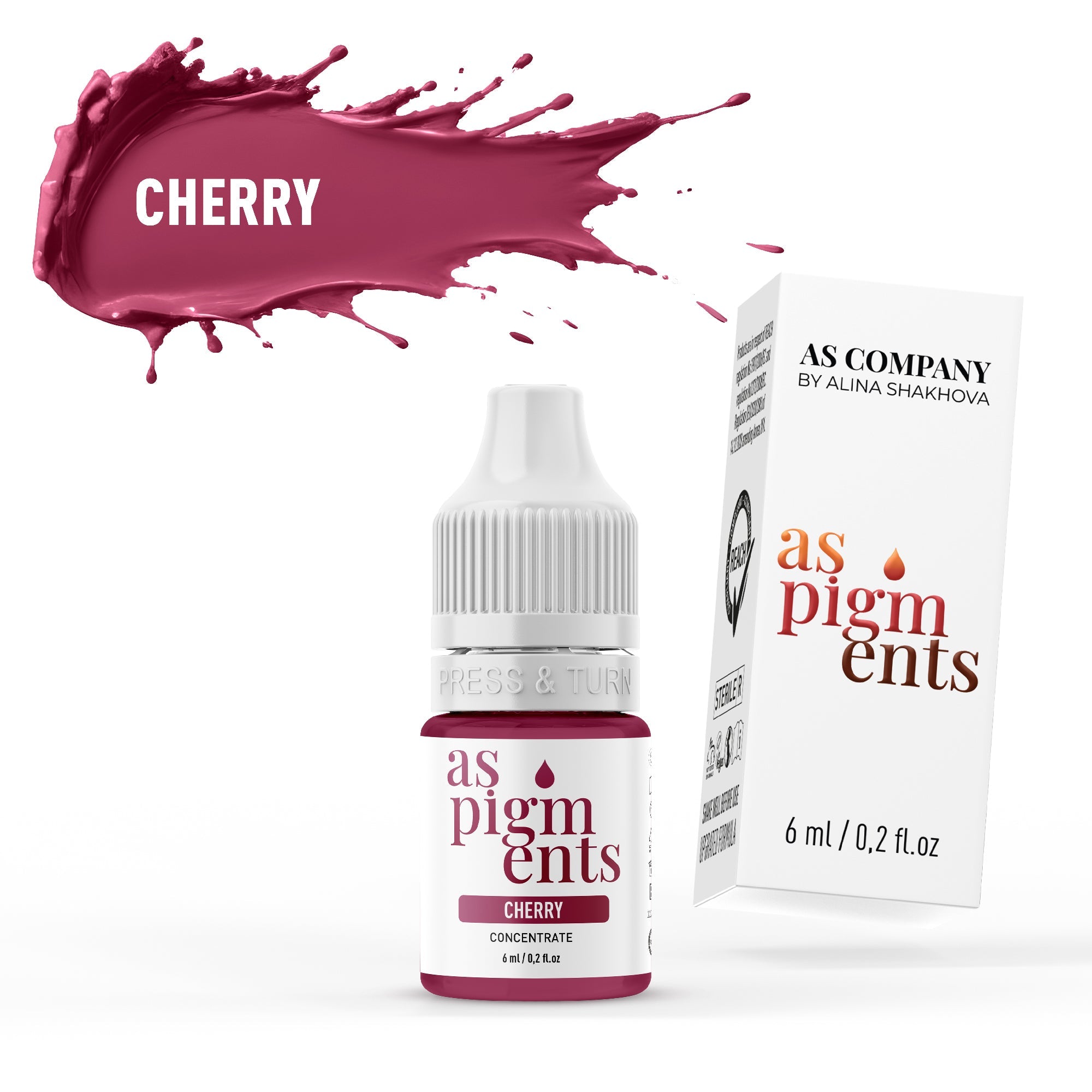 AS Pigments - Concentrate CHERRY Lip Pigment - mrpmu