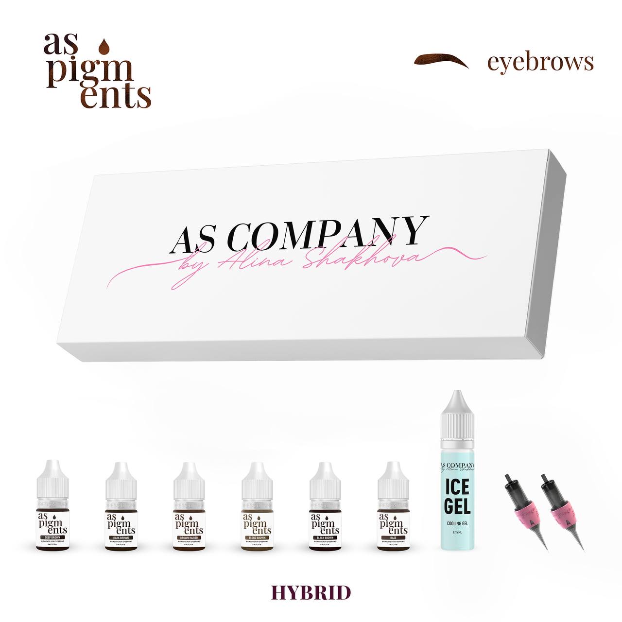 AS Pigments - Eyebrow set - mrpmu