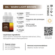 AS Pigments - EYEBROW SET HAIR STROKES HYBRID ORGANIC - BASED 6 ml - Mr.PMU