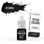 AS Pigments - OPIUM COLORS E1 DEVIL Eyeliner Pigment - mrpmu