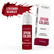 AS Pigments - OPIUM COLORS L10 DARK SCARLET ORGANIC lip pigment - mrpmu