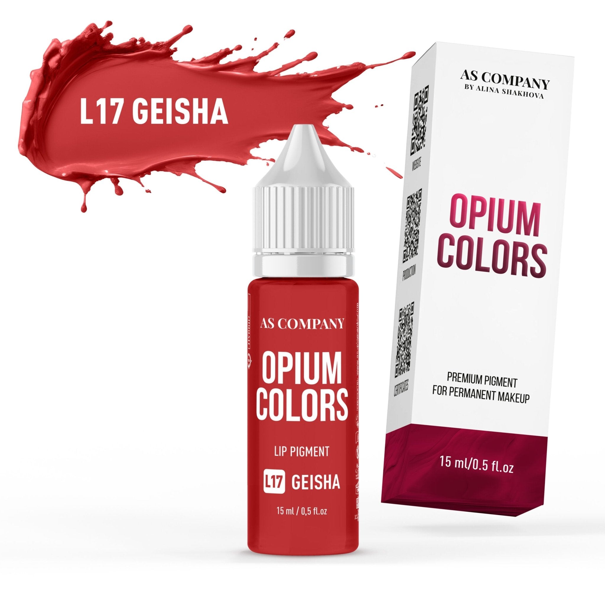 AS Pigments - OPIUM COLORS - L17 GEISHA lip pigment - mrpmu