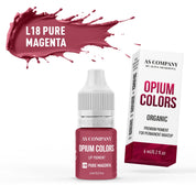AS Pigments OPIUM COLORS - L18 PURE MAGENTA ORGANIC Lip Pigment - mrpmu
