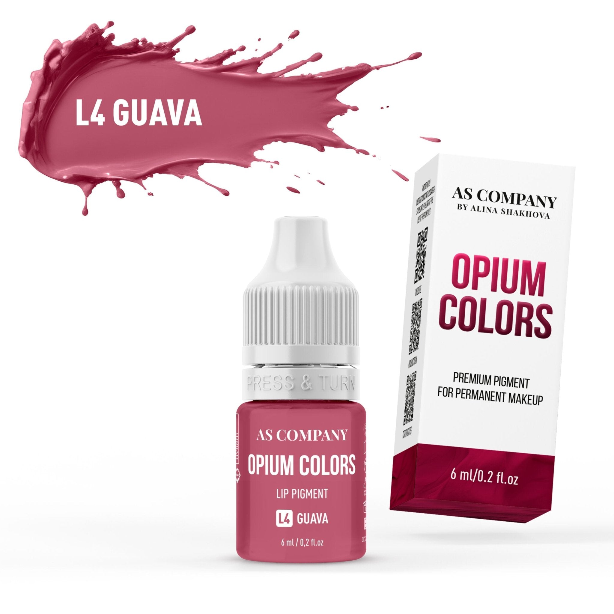 AS Pigments OPIUM COLORS - L4 GUAVA lip pigment - mrpmu