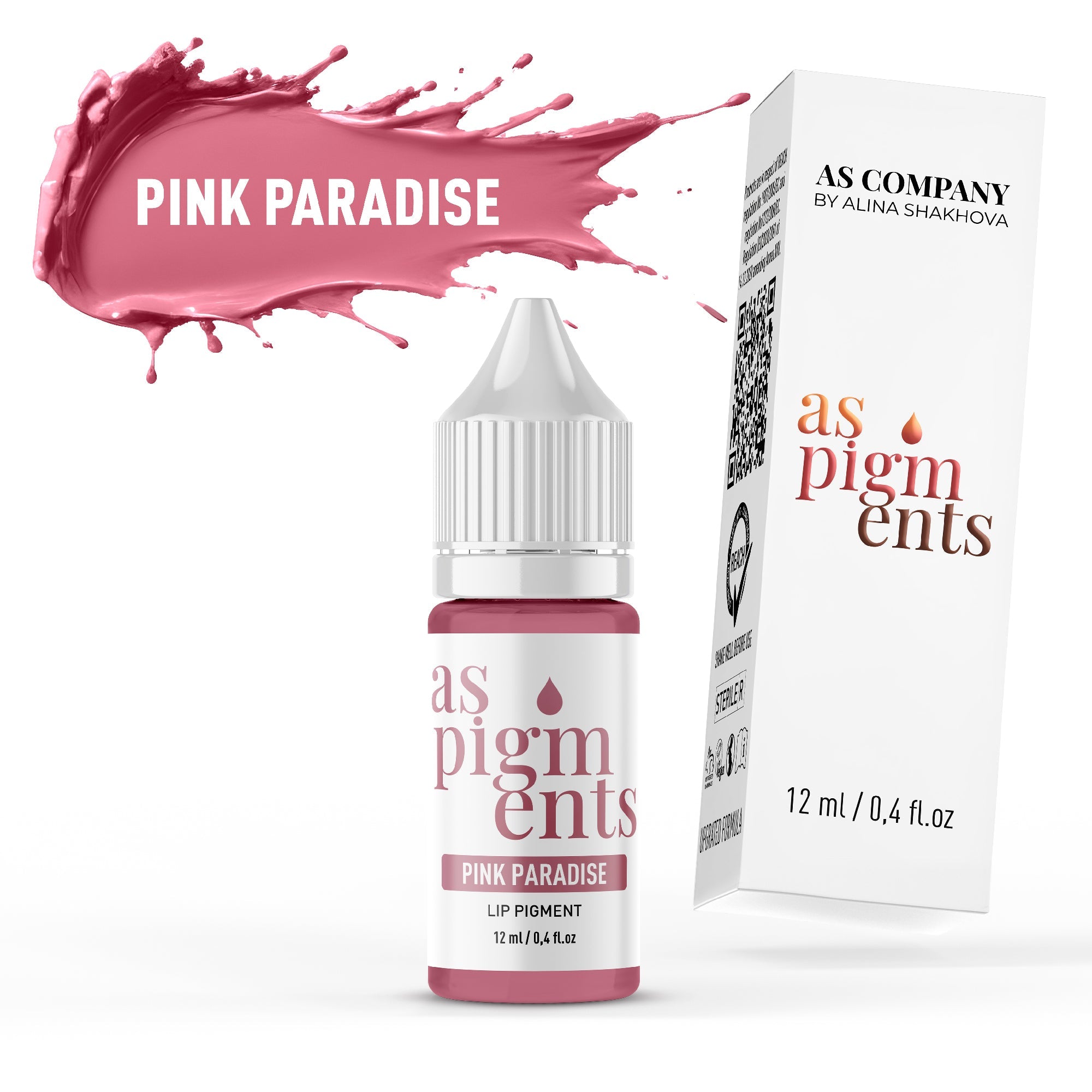 AS Pigments - PINK PARADISE Lip Pigment - mrpmu