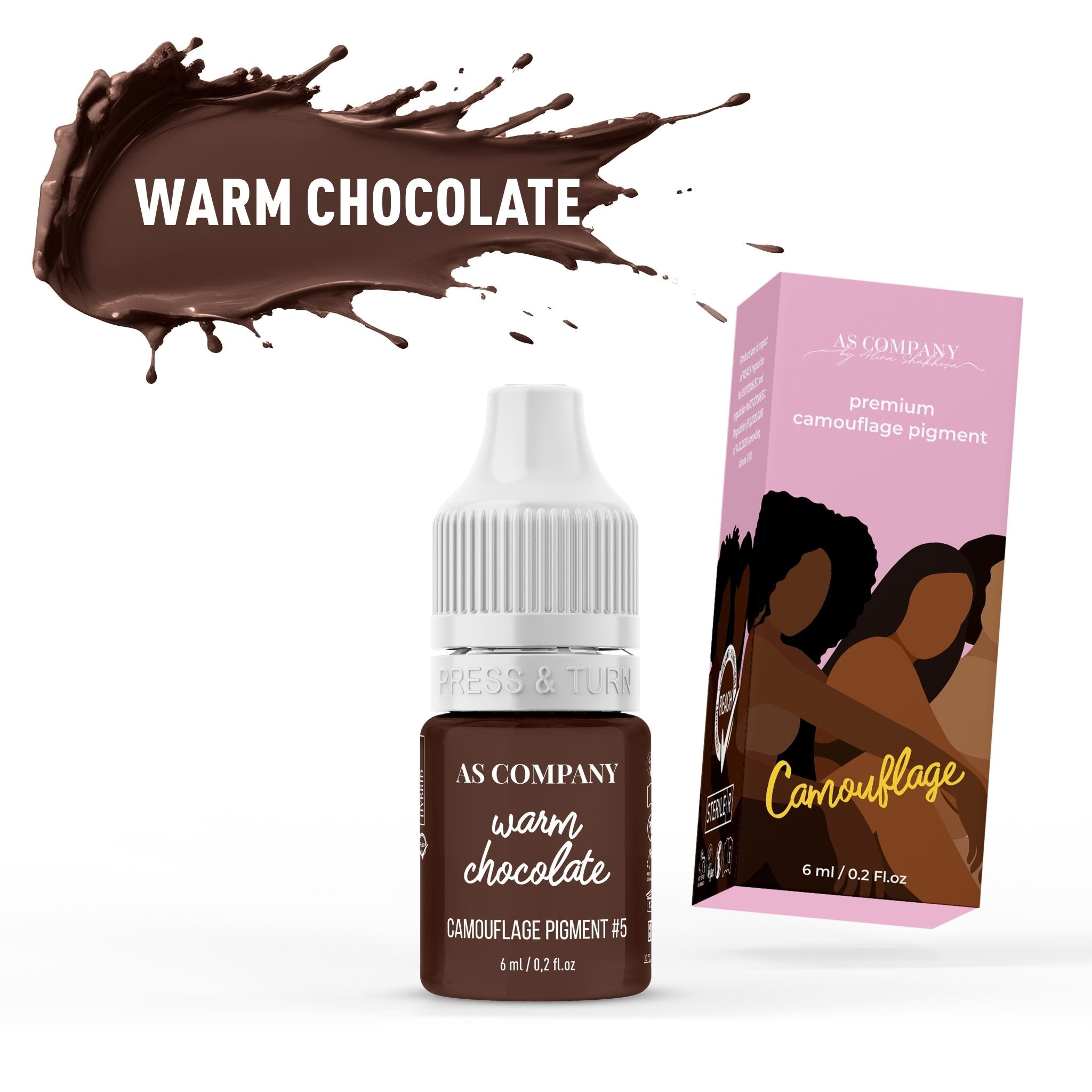 AS Pigments - WARM CHOCOLATE 6 ml - Mr.PMU