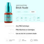Brick Nude PMU pigment 10ml - Mr.PMU