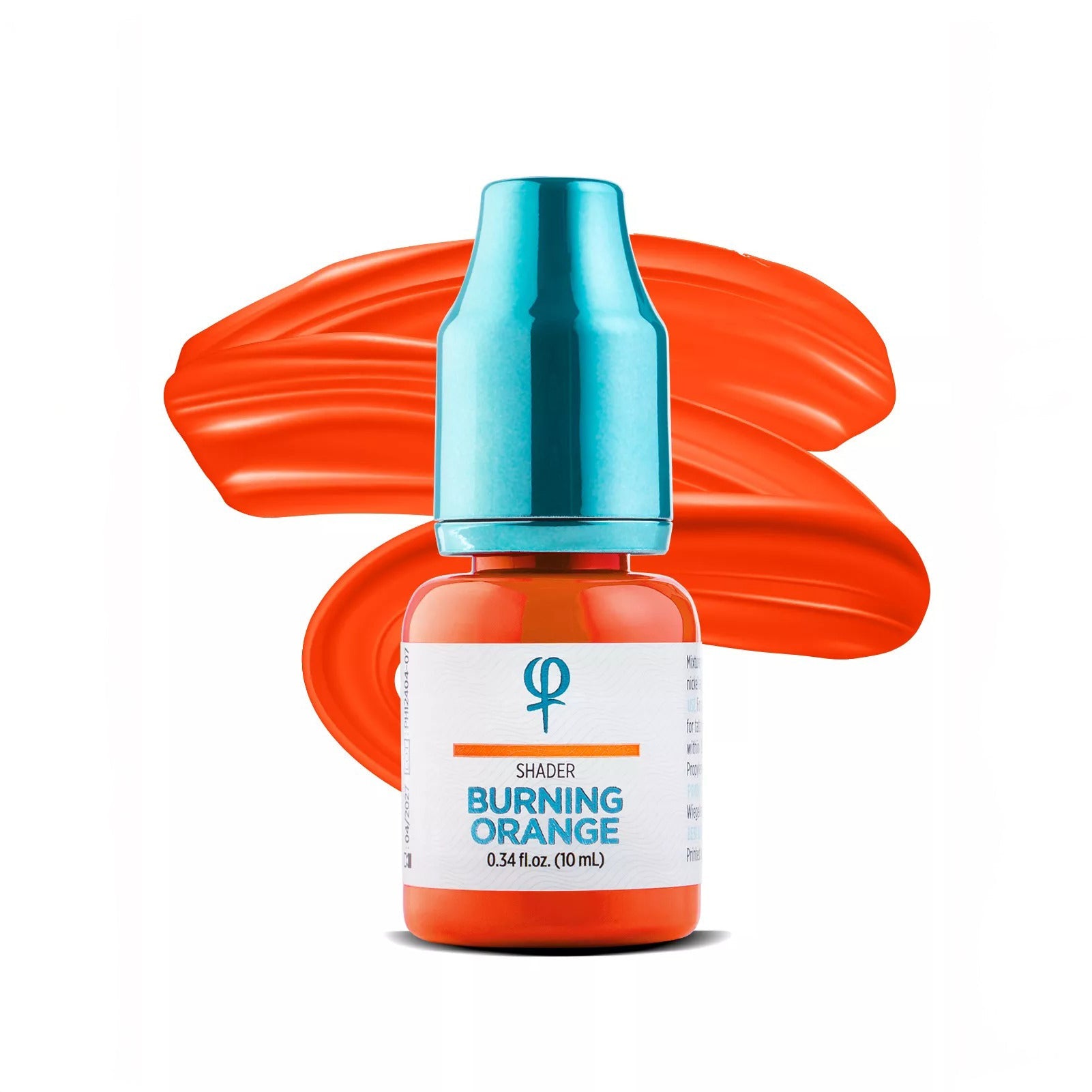 Burning Orange PMU Mix Shader Pigment 10ml - mrpmu