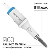Confezione da 20 cartucce Vertix Pico Magnum Curved Long Taper - mrpmu