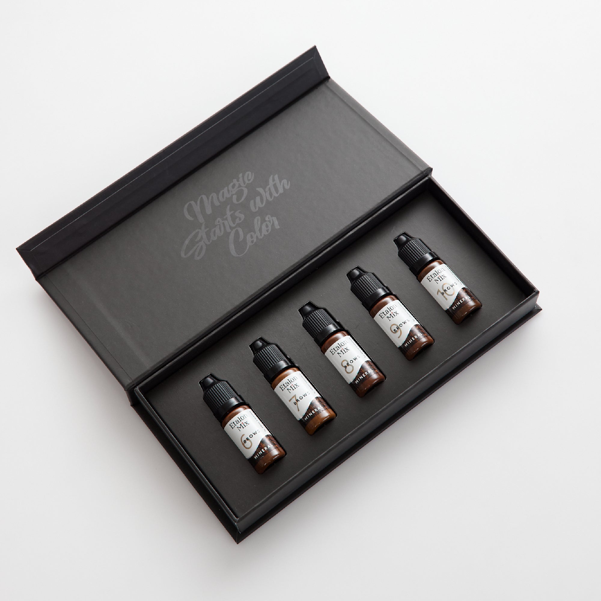 Etalon Mix - Set Pigmenti Sopracciglia Minerali - mrpmu