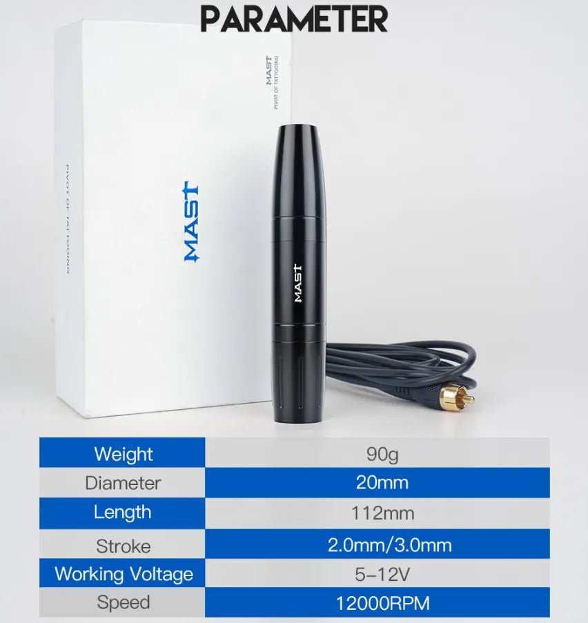 Macchina per tatuaggi rotativa Dragonhawk Mast Magi Pen PMU / SMP - mrpmu