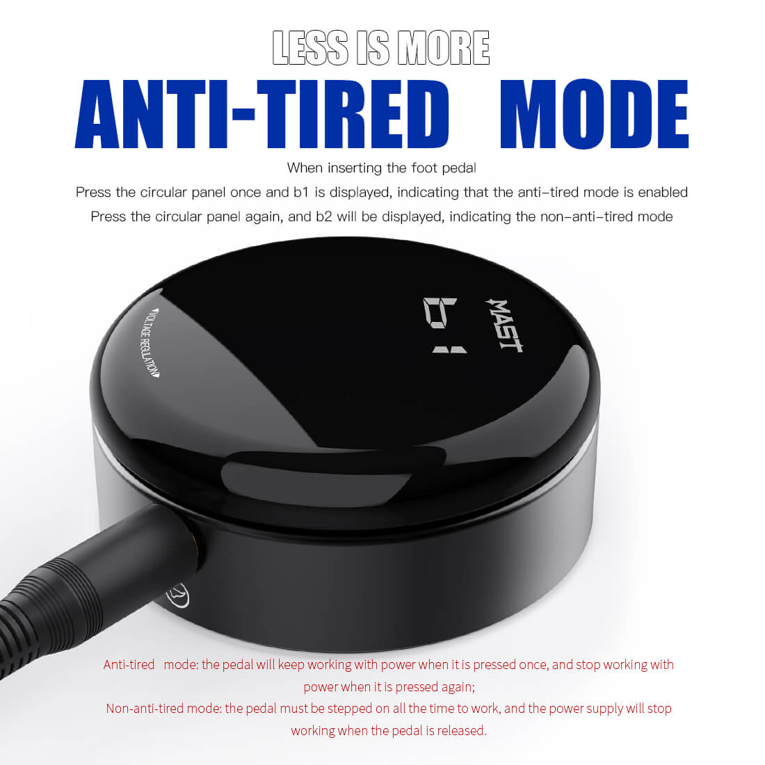 Mast Circle Tattoo Power Supply OLED Simple Power for Tattoo Machines - Dragonhawk - mrpmu