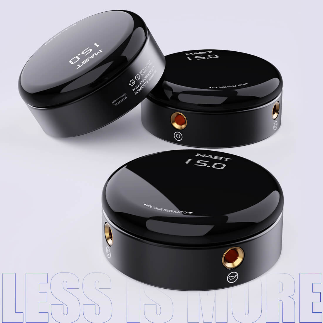 Mast Circle Tattoo Power Supply OLED Simple Power for Tattoo Machines - Dragonhawk - mrpmu