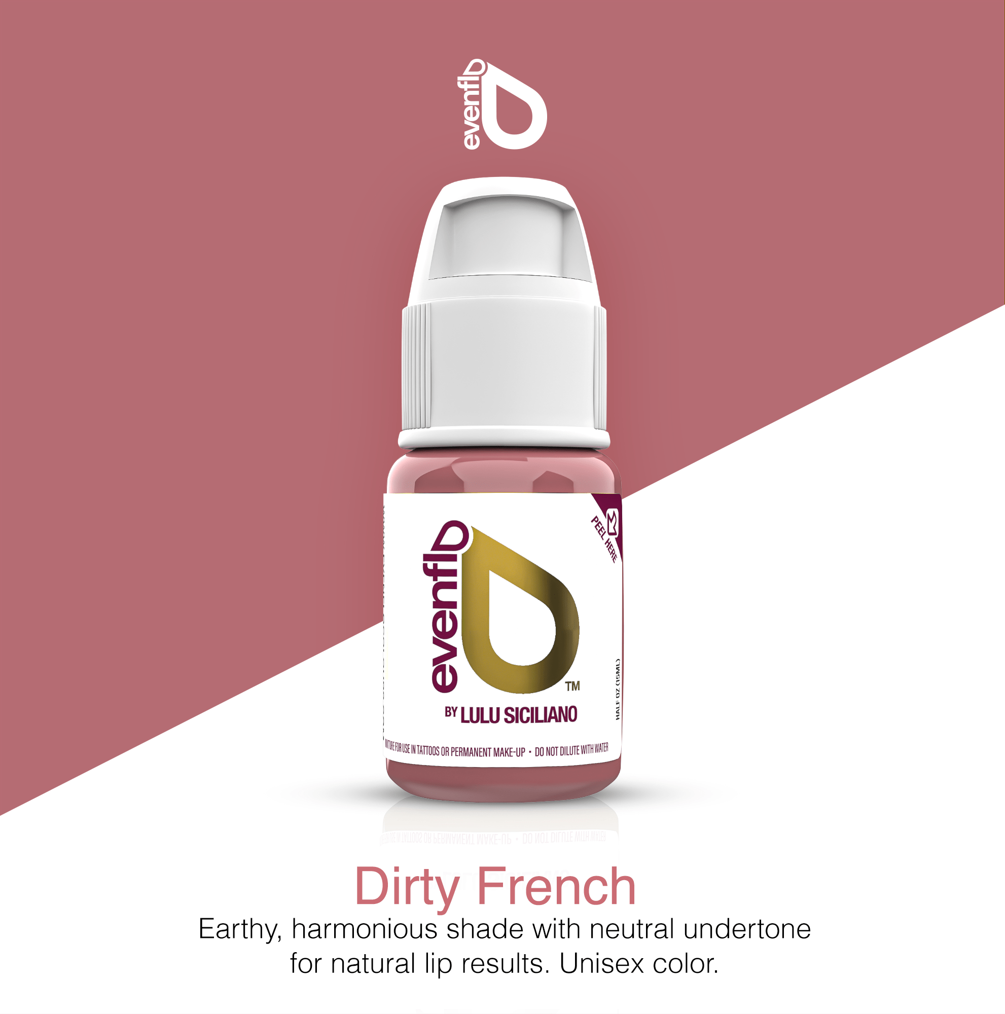 Perma Blend Luxe Evenflo PMU Ink - Dirty French 15ml - mrpmu