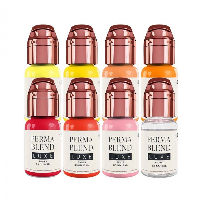 Perma Blend Luxe PMU Ink - Carla Ricciardone Embody Set - 8x15ml - mrpmu