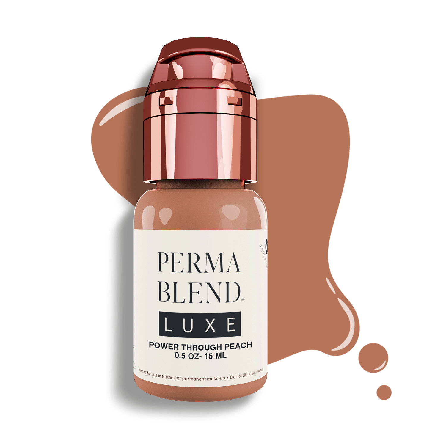 Perma Blend Luxe PMU Ink - Power Through Peach 15ml - mrpmu