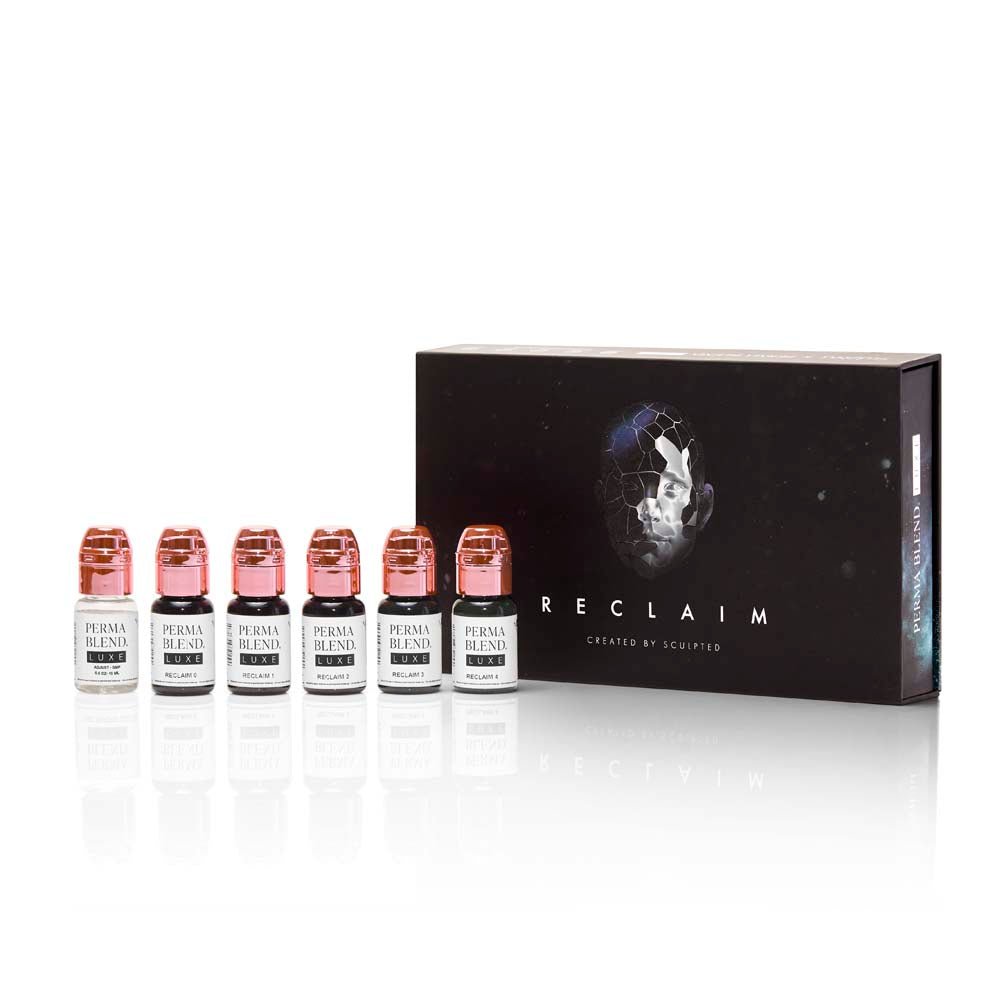 Perma Blend Luxe PMU Ink - Stevey G. Reclaim Set - 6x15ml - mrpmu
