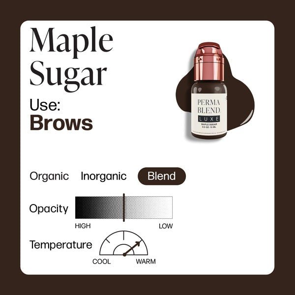 Perma Blend Luxe PMU Ink - The Chocolate Collection - Complete Set of 6x15ml - Mr.PMU