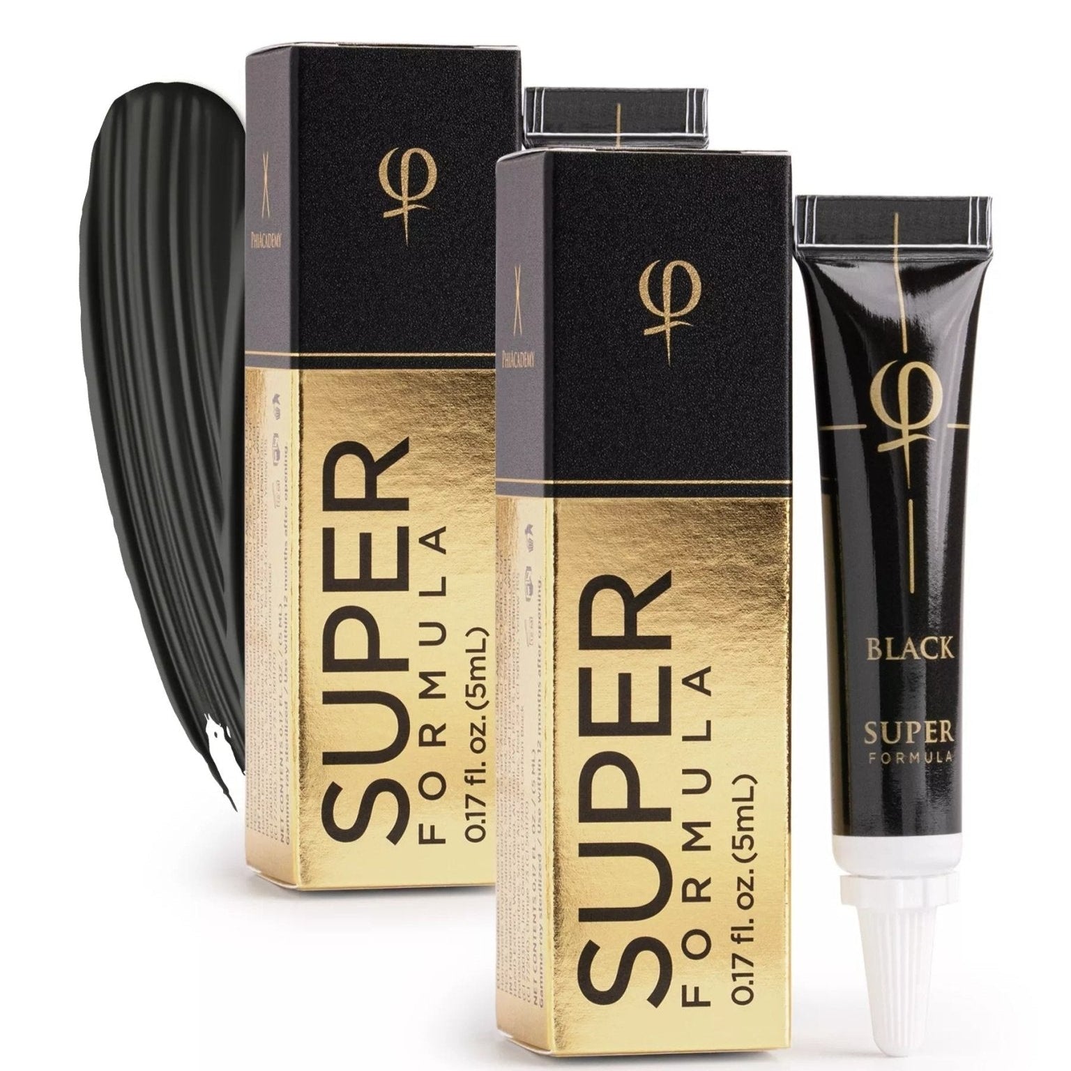 PhiBrows BLACK SUPER - 2pcs - Mr.PMU