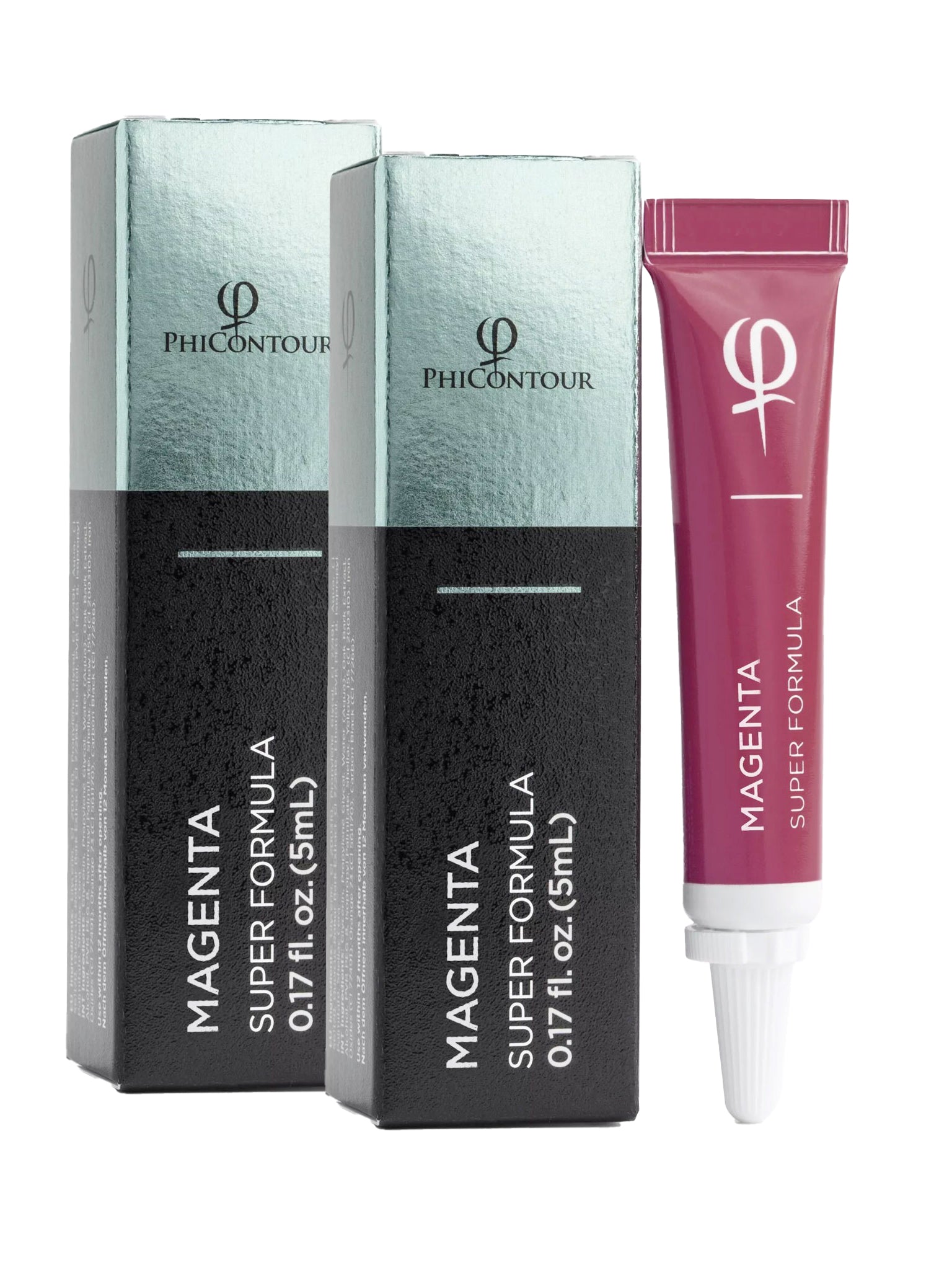PhiContour Base MAGENTA SUPER Pigment 5ml - 2pcs - Mr.PMU