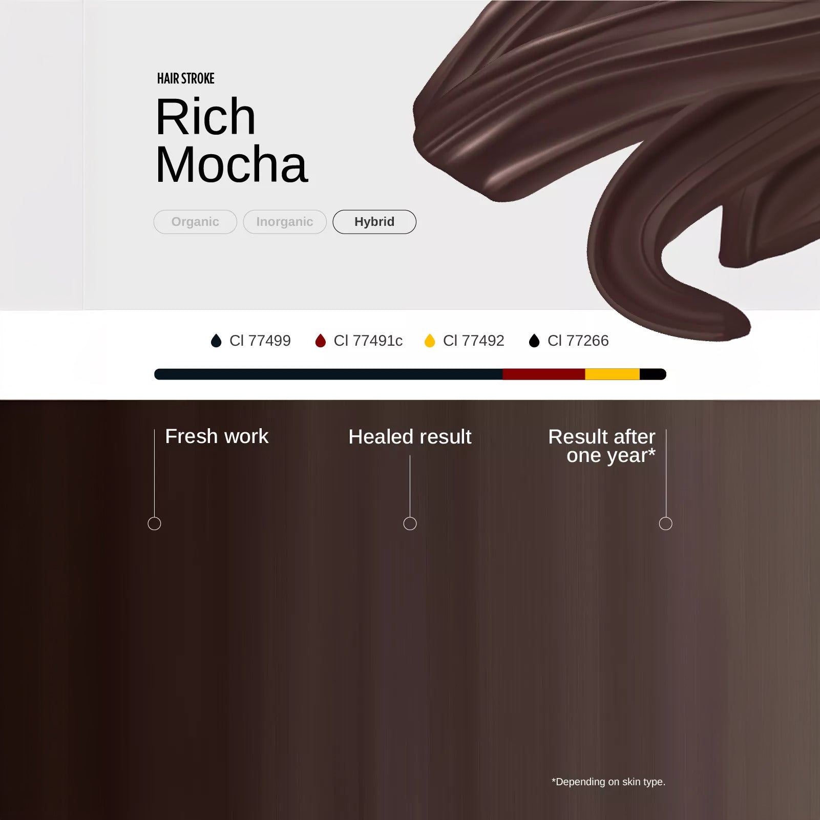 Rich Mocha PMU Hair Stroke Pigment 10ml - mrpmu