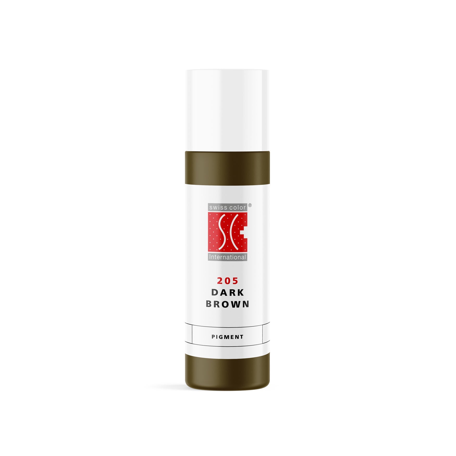 205 Dark Brown - Pigmento Trucco Permanente 10 ml - Swiss Color - mrpmu