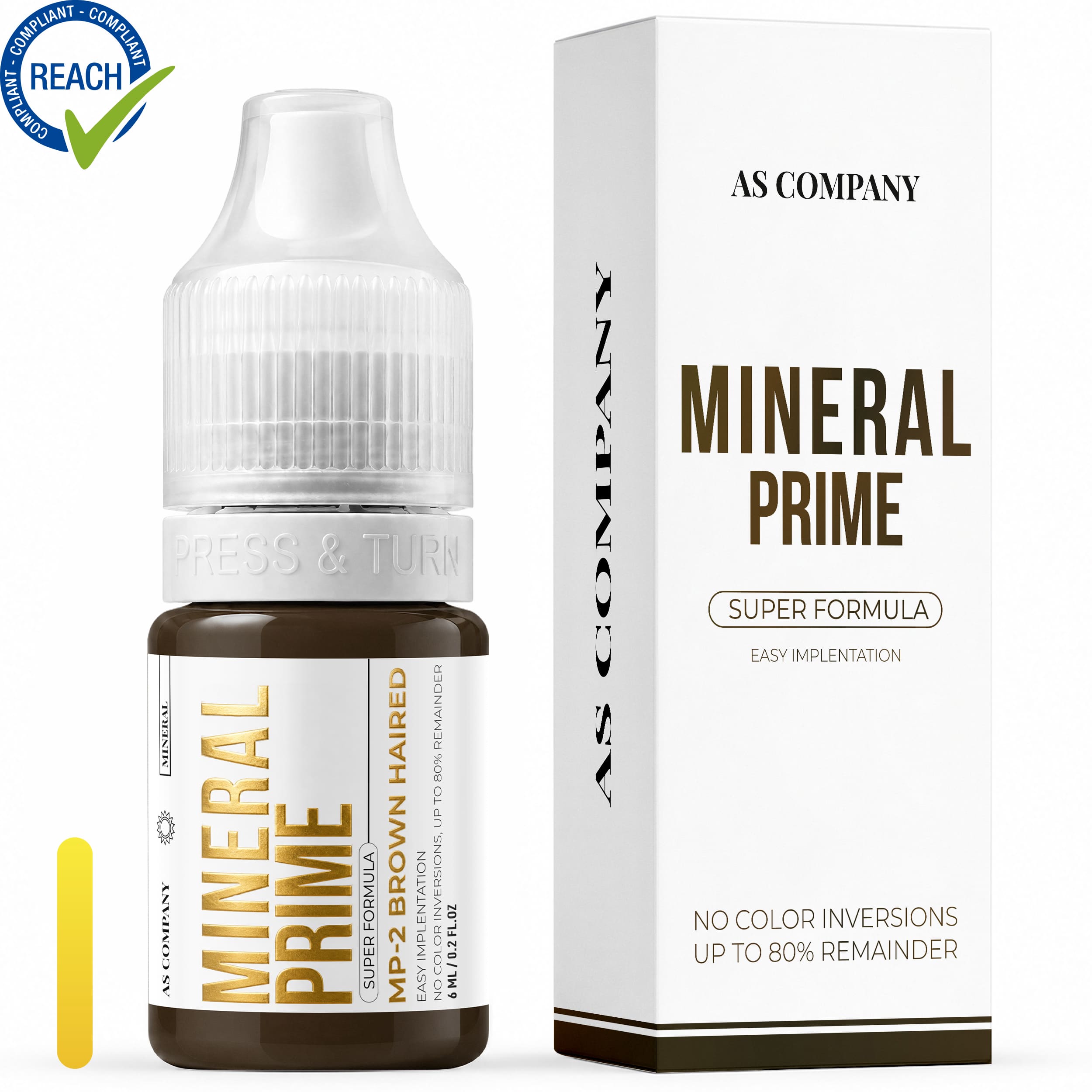 AS PIGMENTS - MP2 Marrón Pelo – Mineral Prime SUPER Formula 6 ml 