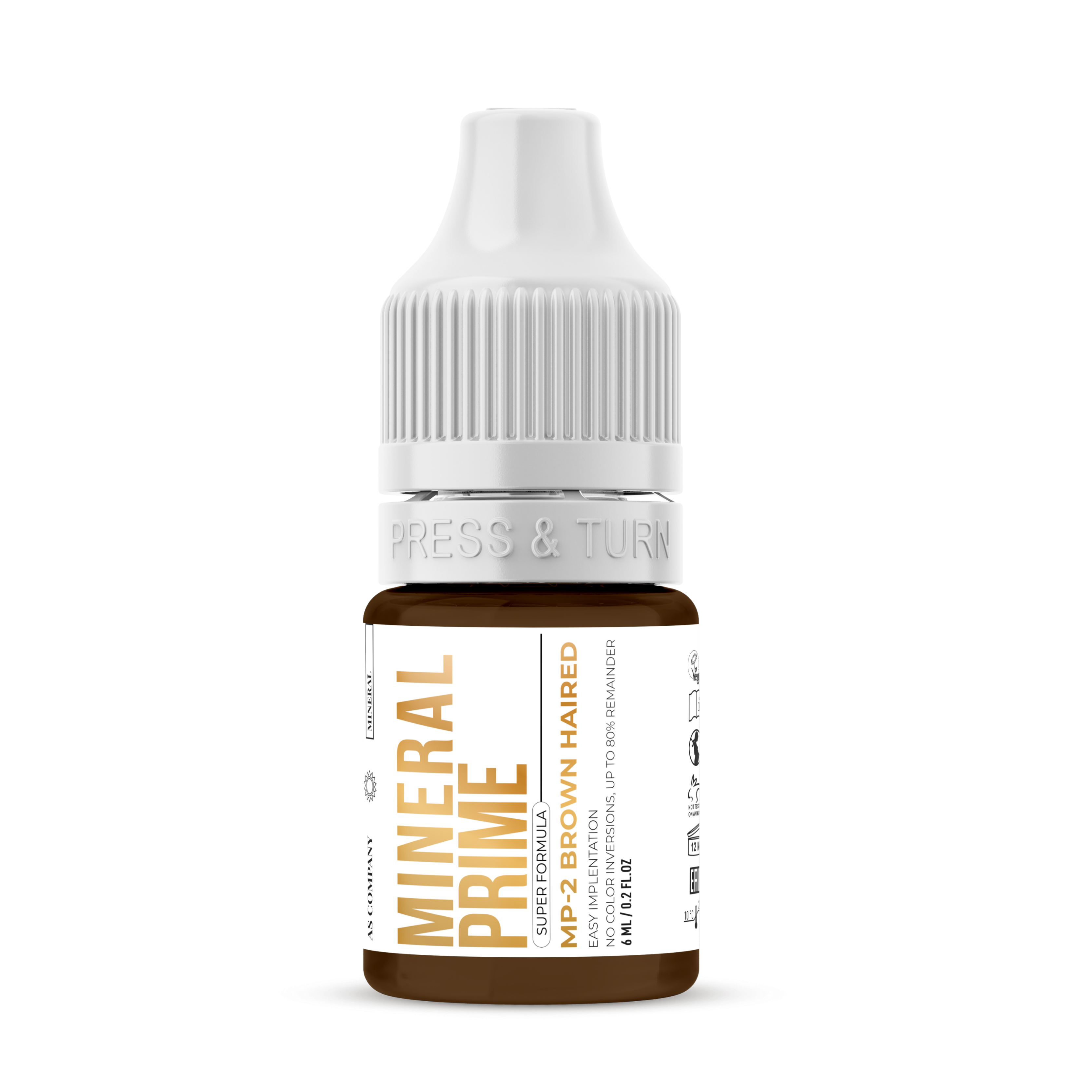AS PIGMENTS - MP2 Marrón Pelo – Mineral Prime SUPER Formula 6 ml 