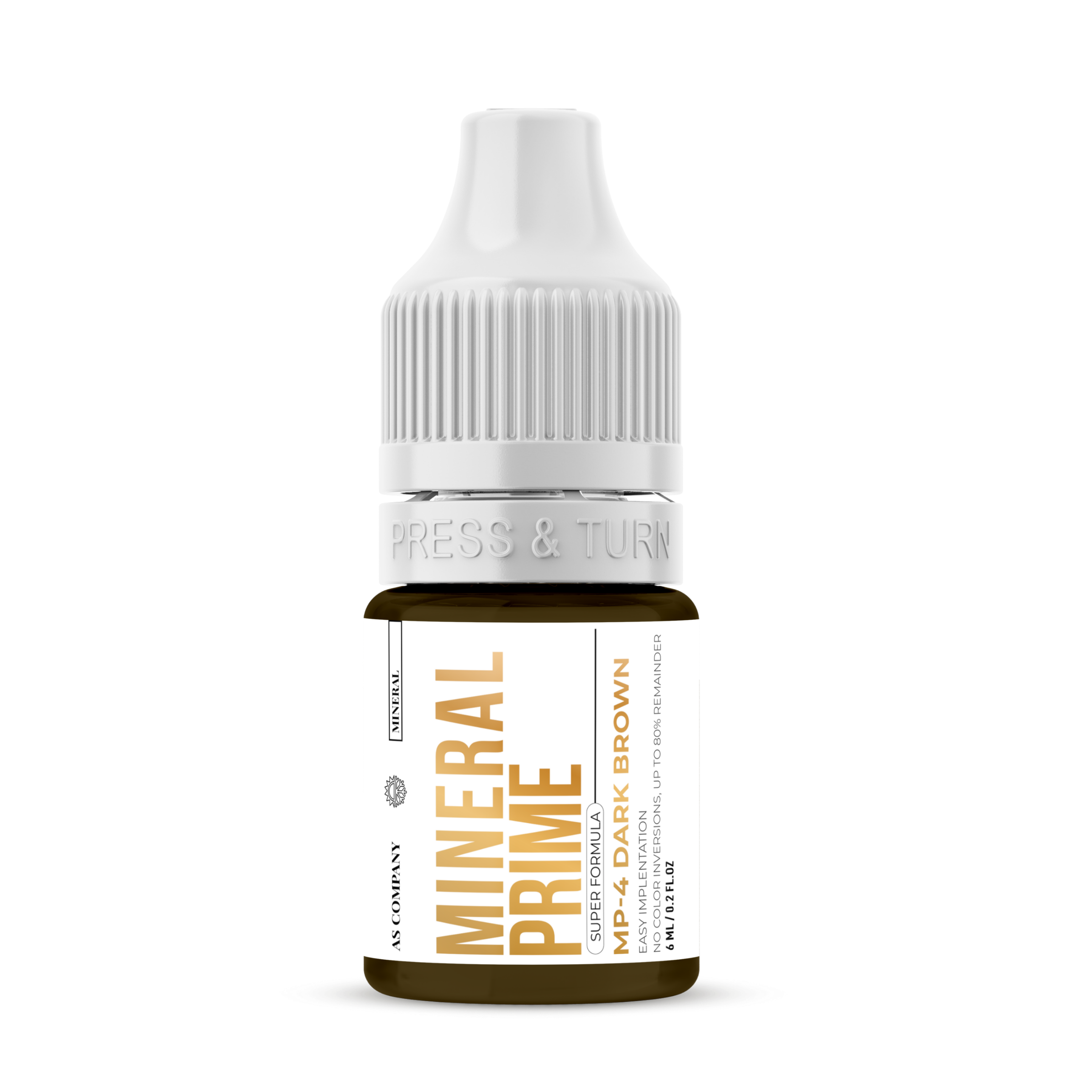 AS PIGMENTS - MP4 Dark Brown – Mineral Prime SUPER Formula 6 ml 