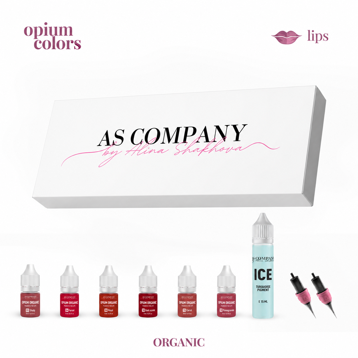 AS PIGMENTS - Opium Colors Lip set organico