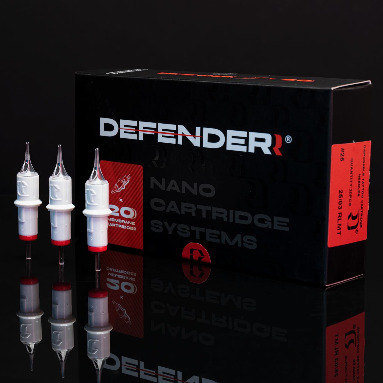 Cartuchos Defender 5 Round Shader SHORT TAPER 0.25 - mrpmu