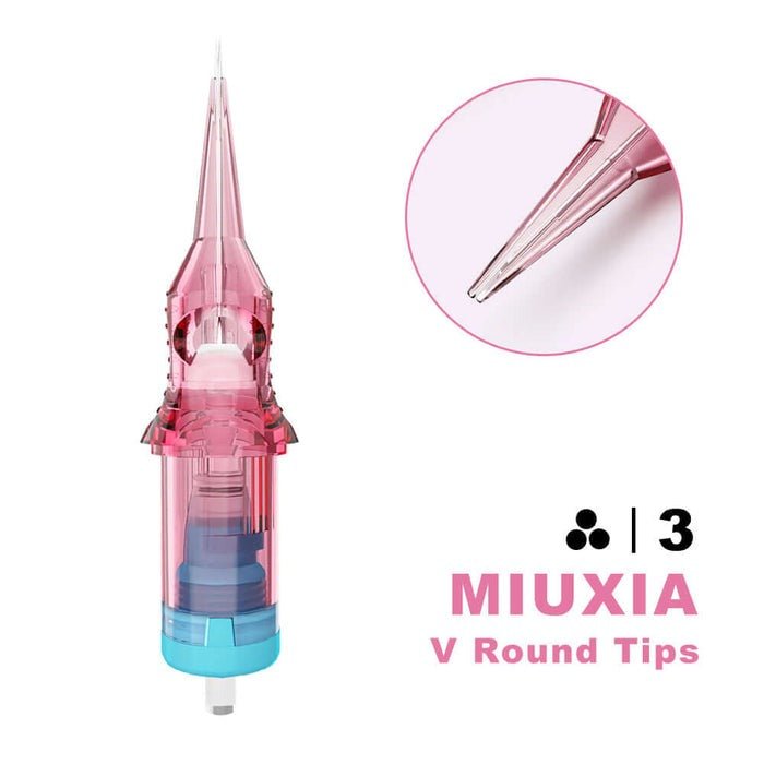 Emalla - Cartuchos MIUXIA Premium punta en V y punta redonda 20pcs - Mr.PMU