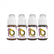 Perma Blend Luxe Evenflo PMU Ink - Set Blonde 2 Brunette - 4x15ml - mrpmu