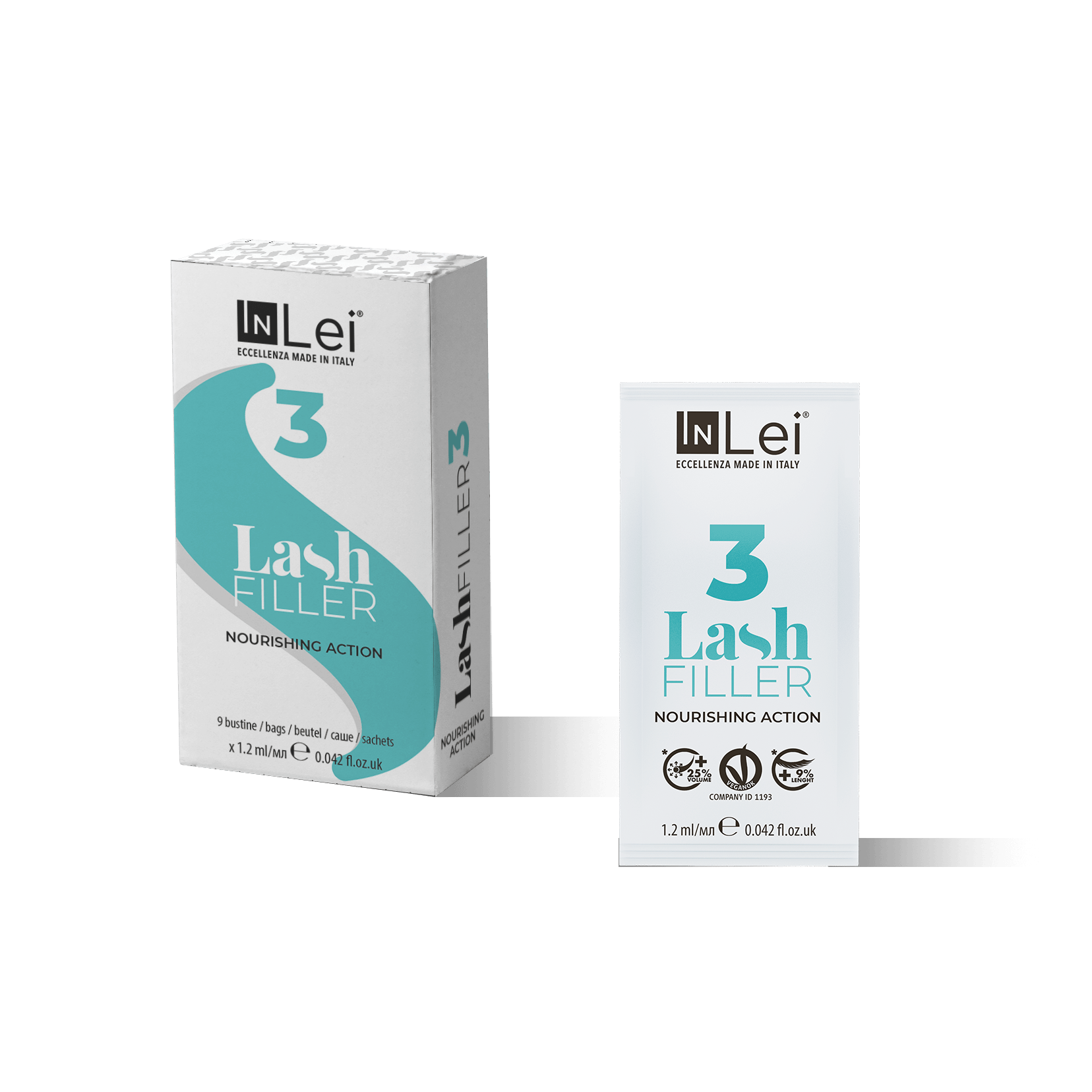 LASH FILLER 3 MONODOSE nutriente vegan para pestañas 9 x 1,2ml - Mr.PMU