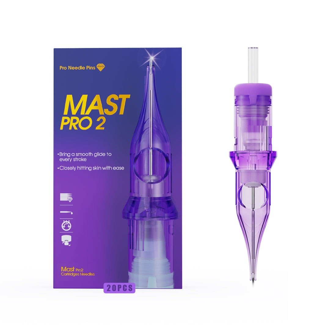 Cartuchos Dragonhawk Mast Pro 2 - Round Liner - Mr.PMU