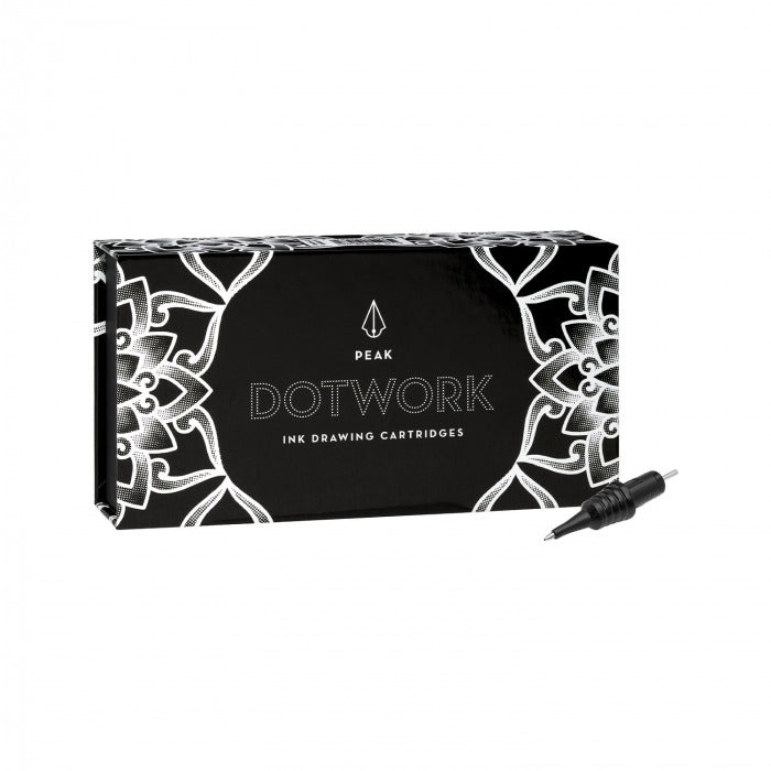 Caja de 20 cartuchos de tinta para dibujo Peak Dotwork - mrpmu