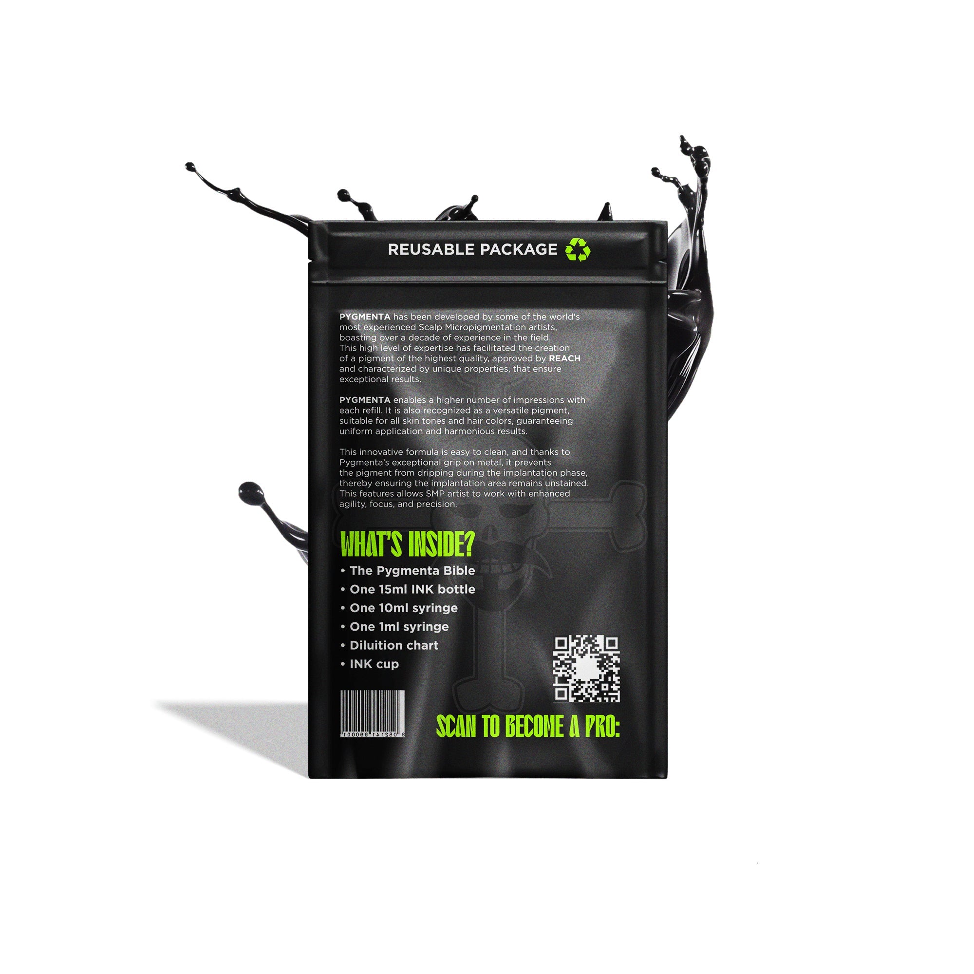 Pigmento Black Rain para tricopigmentación Kit - Mr.PMU