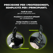 Agujas de Tricopigmentación 0403RL – 0.15mm SMP - Black Rain Hairlines - 20 cartuchos - Mr.PMU