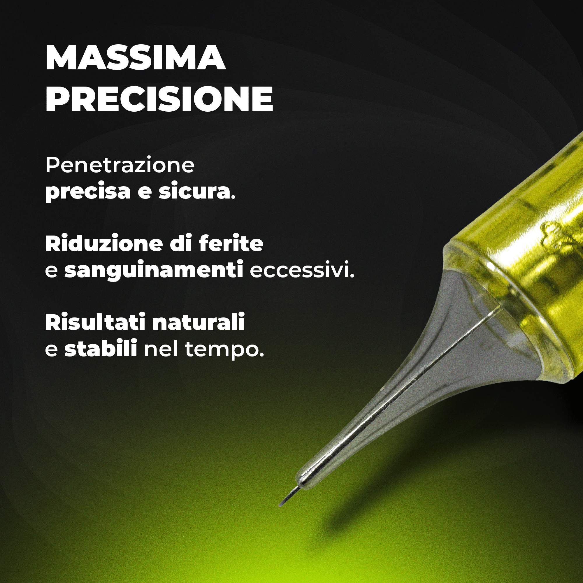 The Crown Killer – Agujas profesionales micropigmentación/PMU 0803RL 0.25mm (20 pz) - Mr.PMU