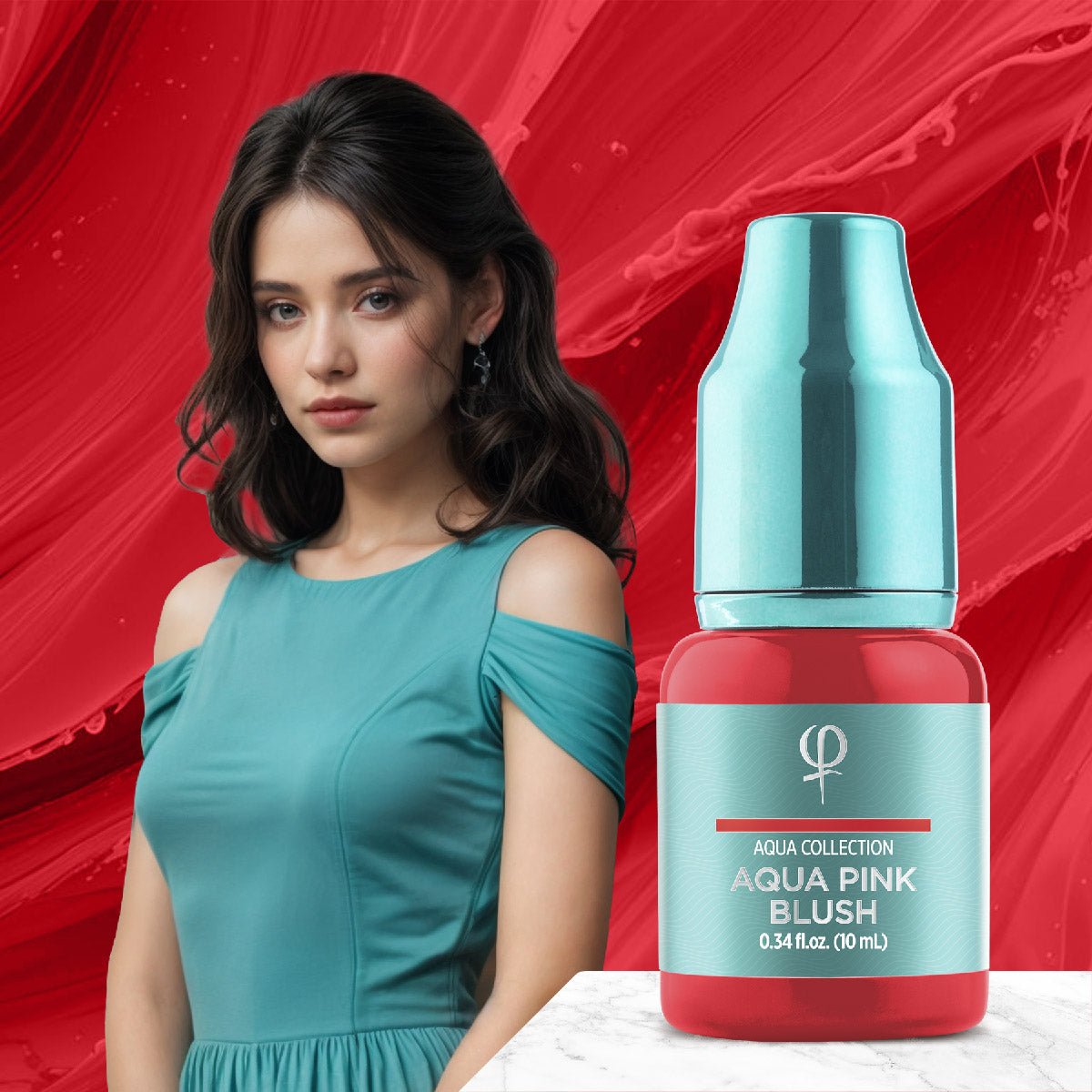 Pigmento Aqua Pink Blush PMU 10ml - Mr.PMU