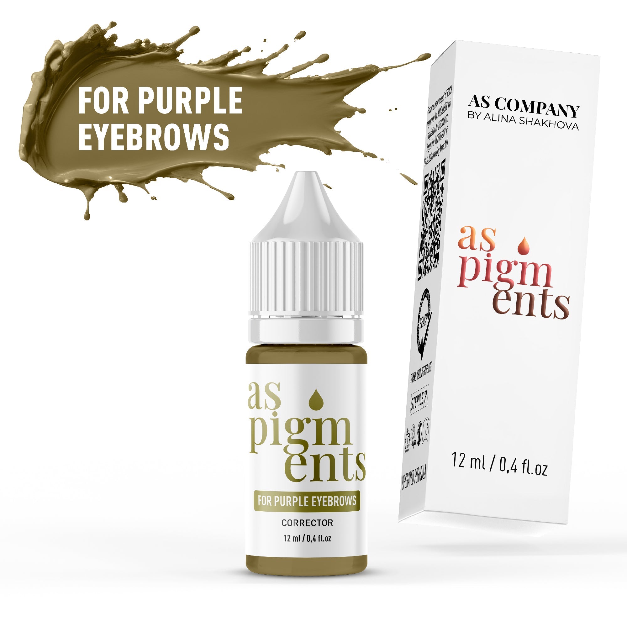 AS Pigments - Corrector para cejas violeta - mrpmu