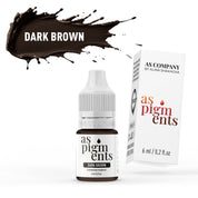 AS Pigments - Pigmento para cejas DARK BROWN - mrpmu