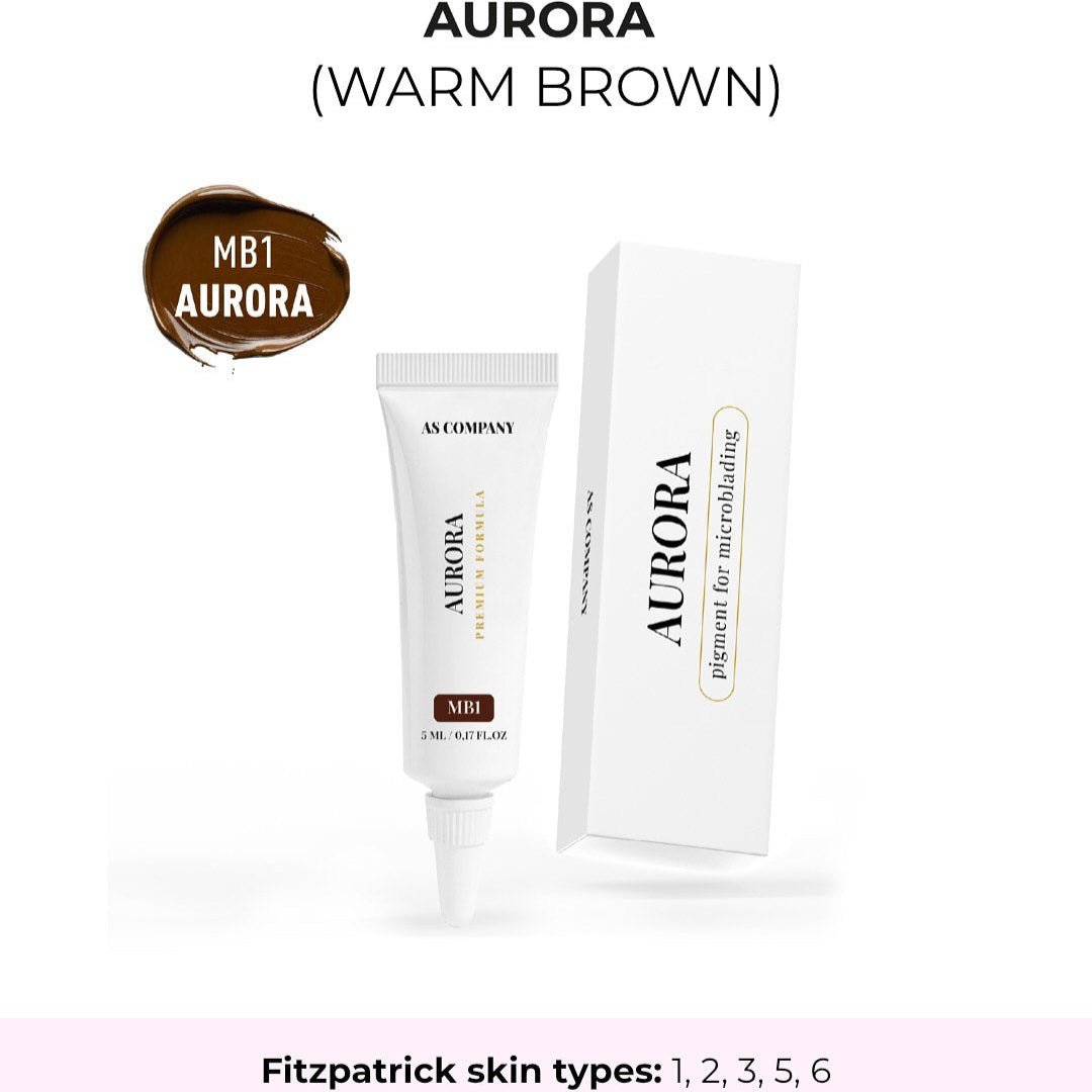 AS Pigments - MB1 AURORA (Microblading Pigmento), 5ml - Mr.PMU