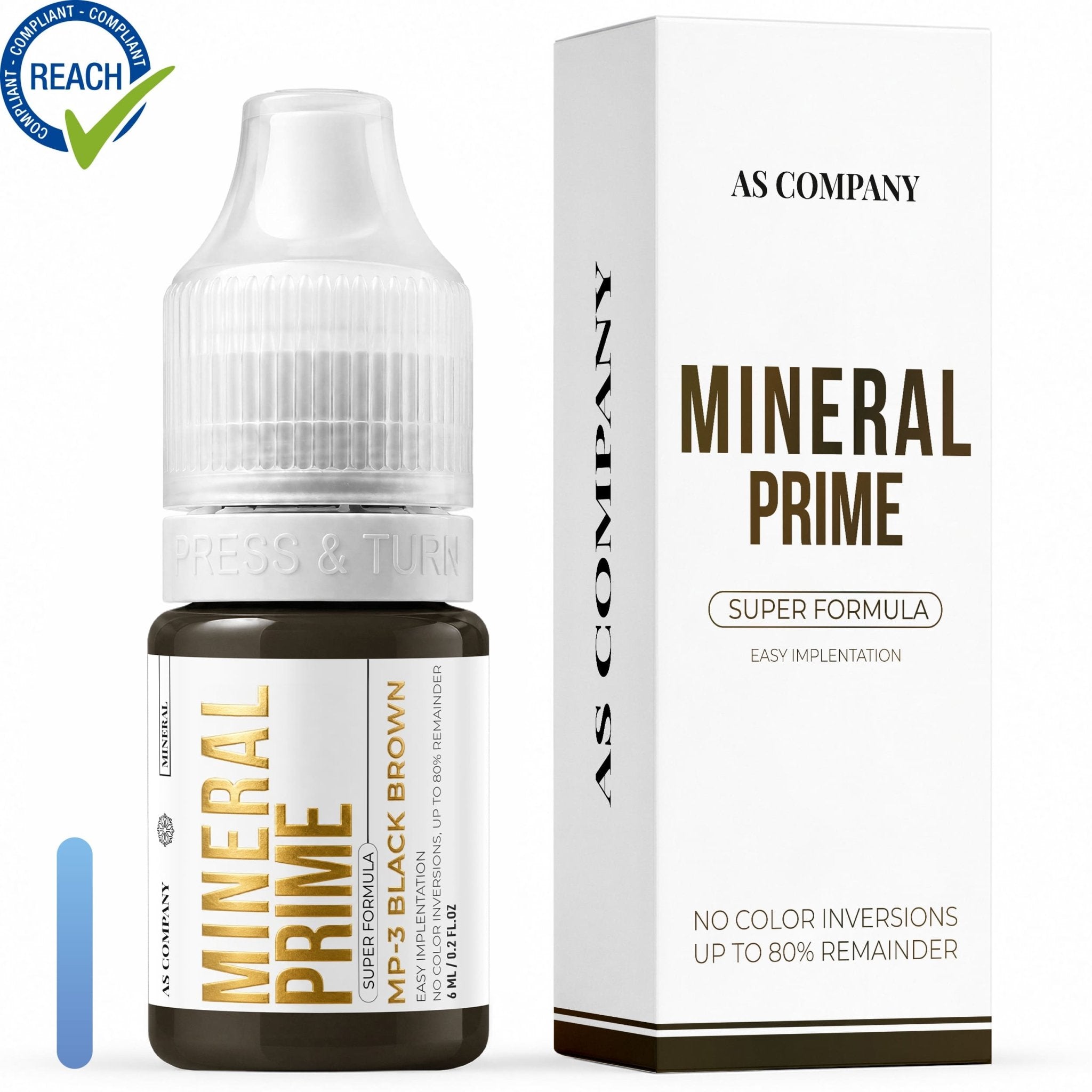 AS PIGMENTS - MP3 Black Brown – Mineral Prime SUPER Formula 6 ml - Mr.PMU