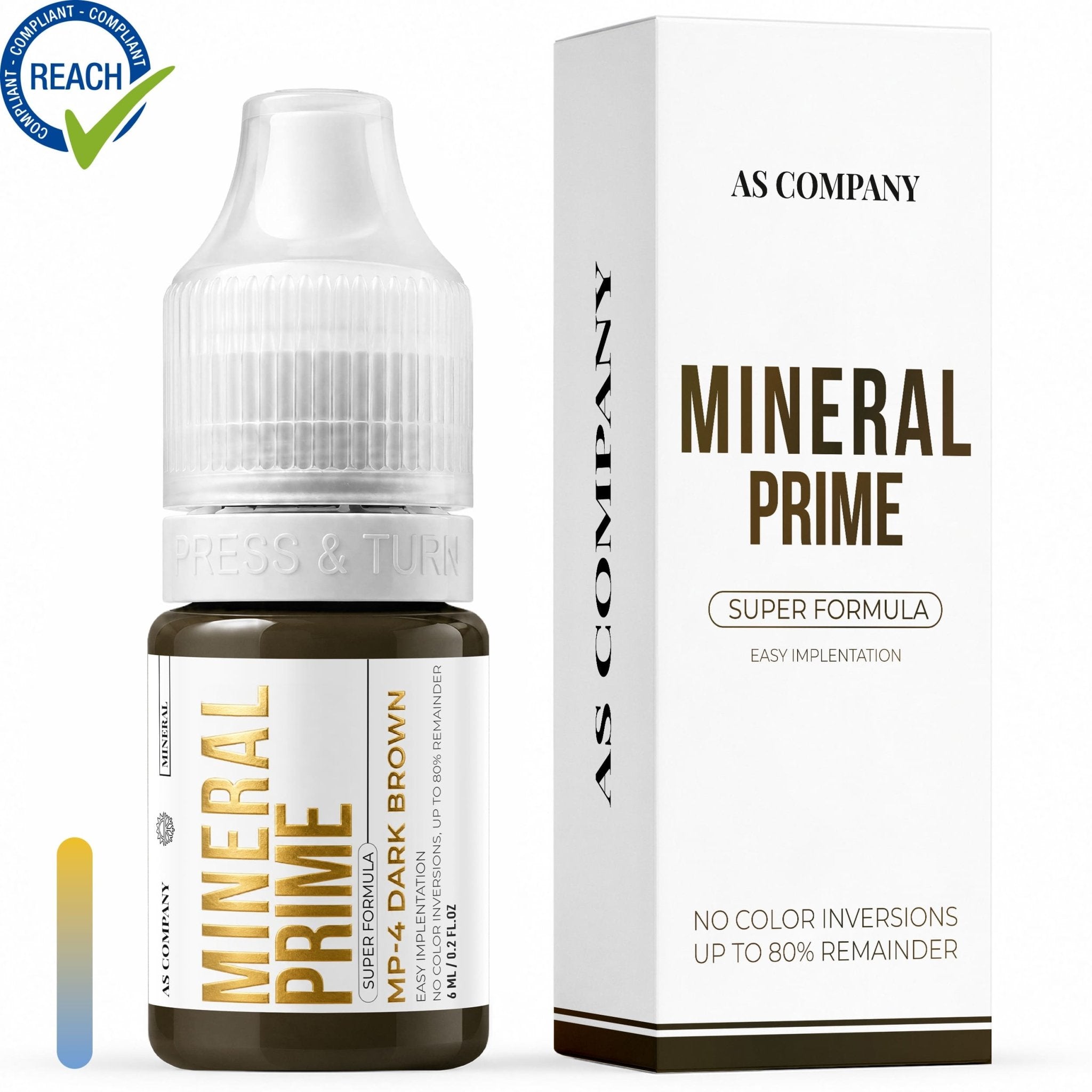 AS PIGMENTS - MP4 Dark Brown – Mineral Prime SUPER Formula 6 ml - Mr.PMU