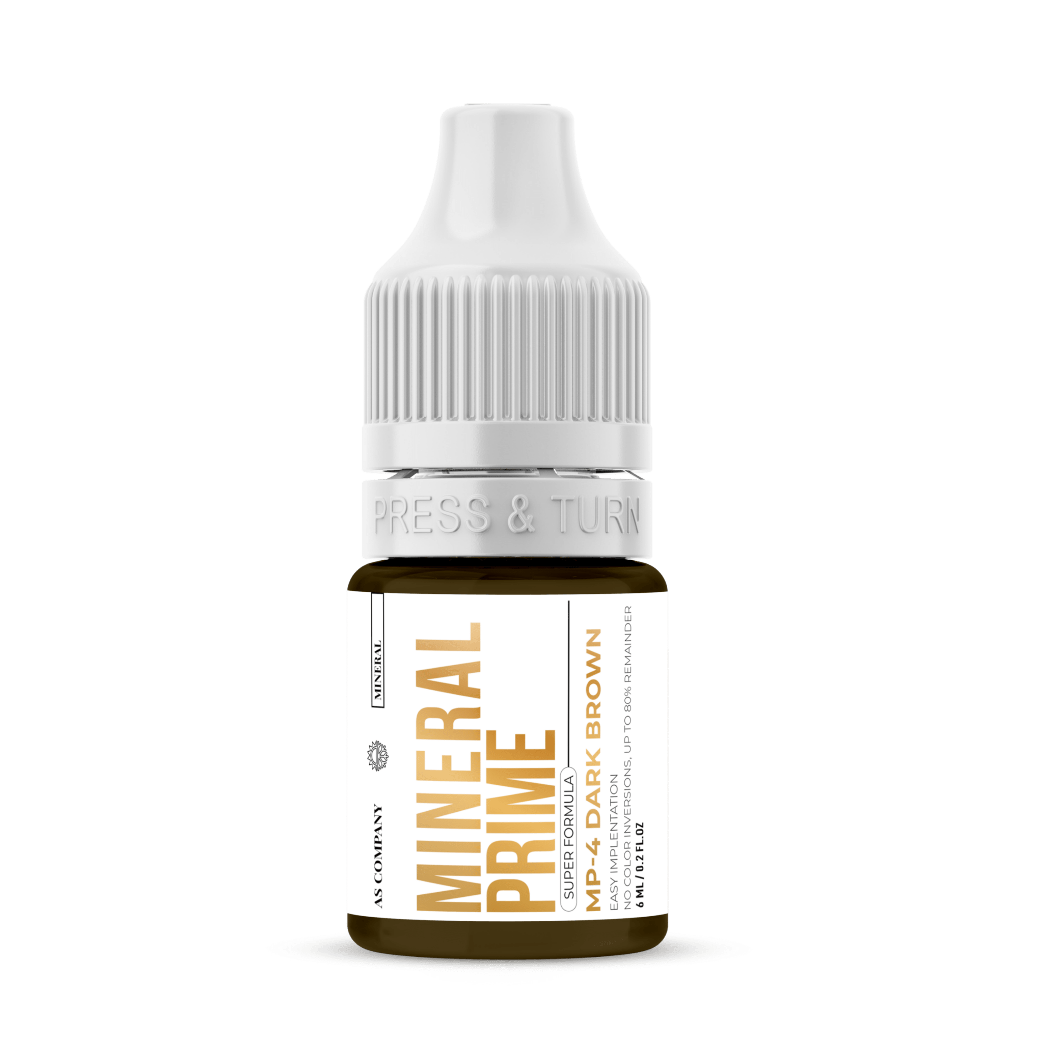 AS PIGMENTS - MP4 Dark Brown – Mineral Prime SUPER Formula 6 ml - Mr.PMU