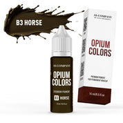 AS Pigments - pigmento para cejas B3 HORSE de OPIUM COLORS - mrpmu