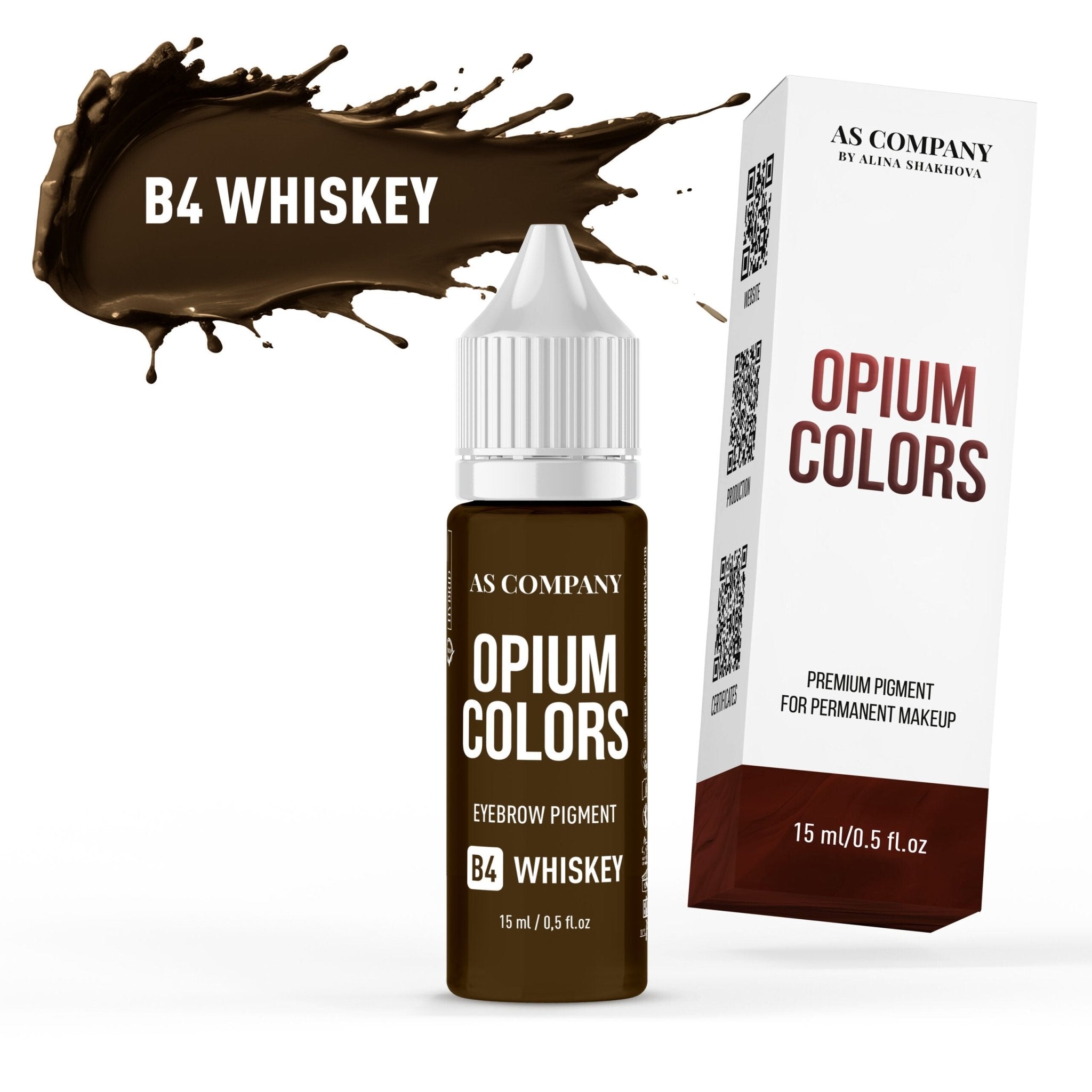 AS Pigments - OPIUM COLORS B4 WHISKEY Pigmento para Cejas - mrpmu